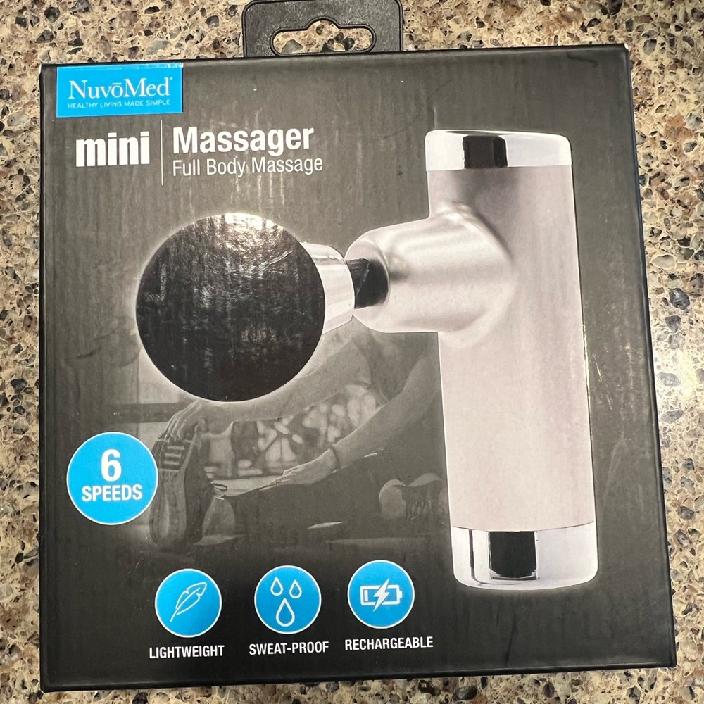 Silver Mini Massager
